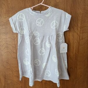 🪻Little Co. By Lauren Conrad Peace T-shirt Dress in Lavender